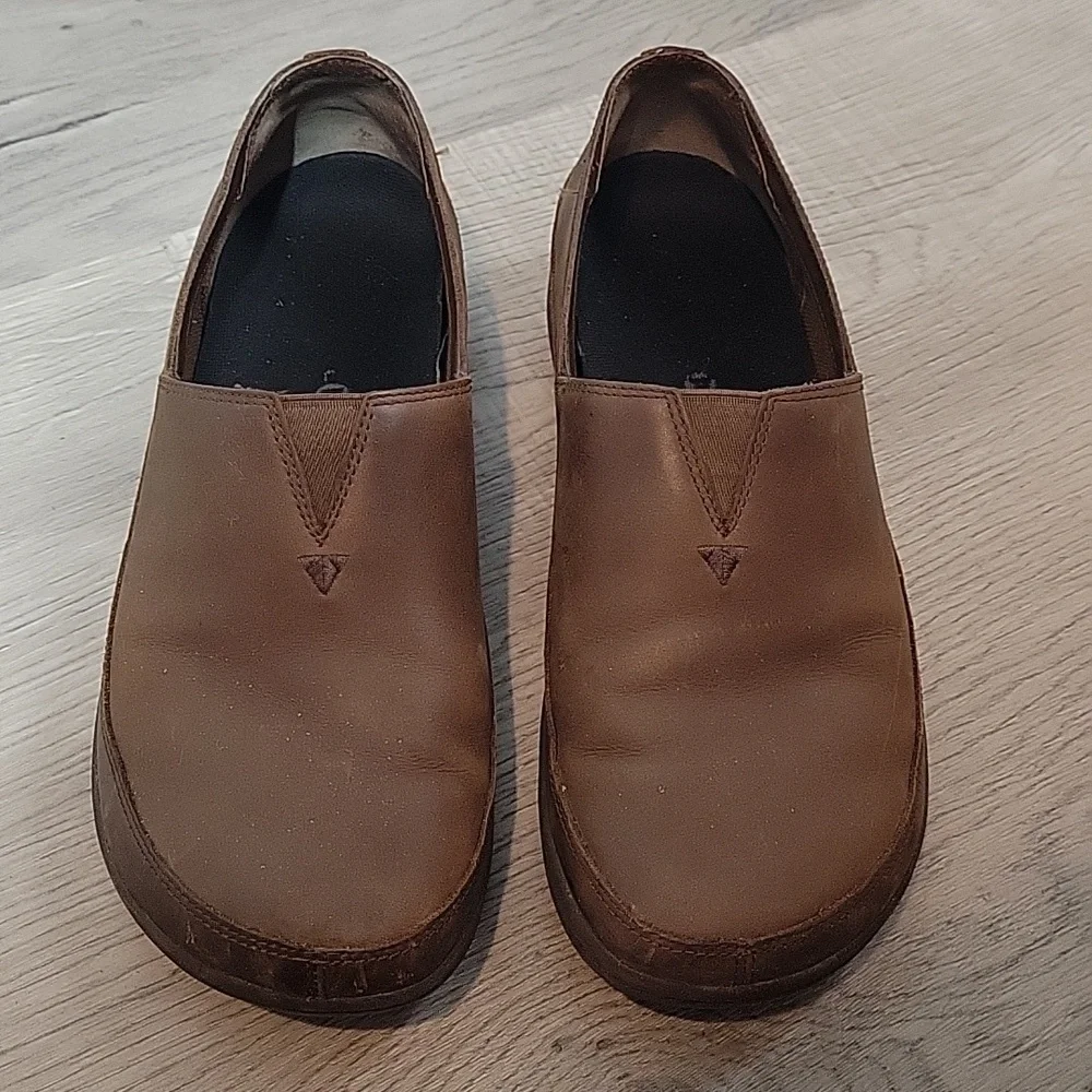 Merrell Encore Kassie MOC J94556 Slip on Shoe Women's Size 9.5 dark earth brown